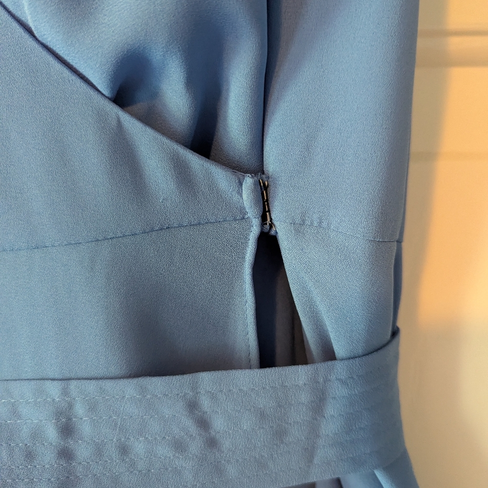 Alfani High Low Blue Dress - Picture 4 of 5